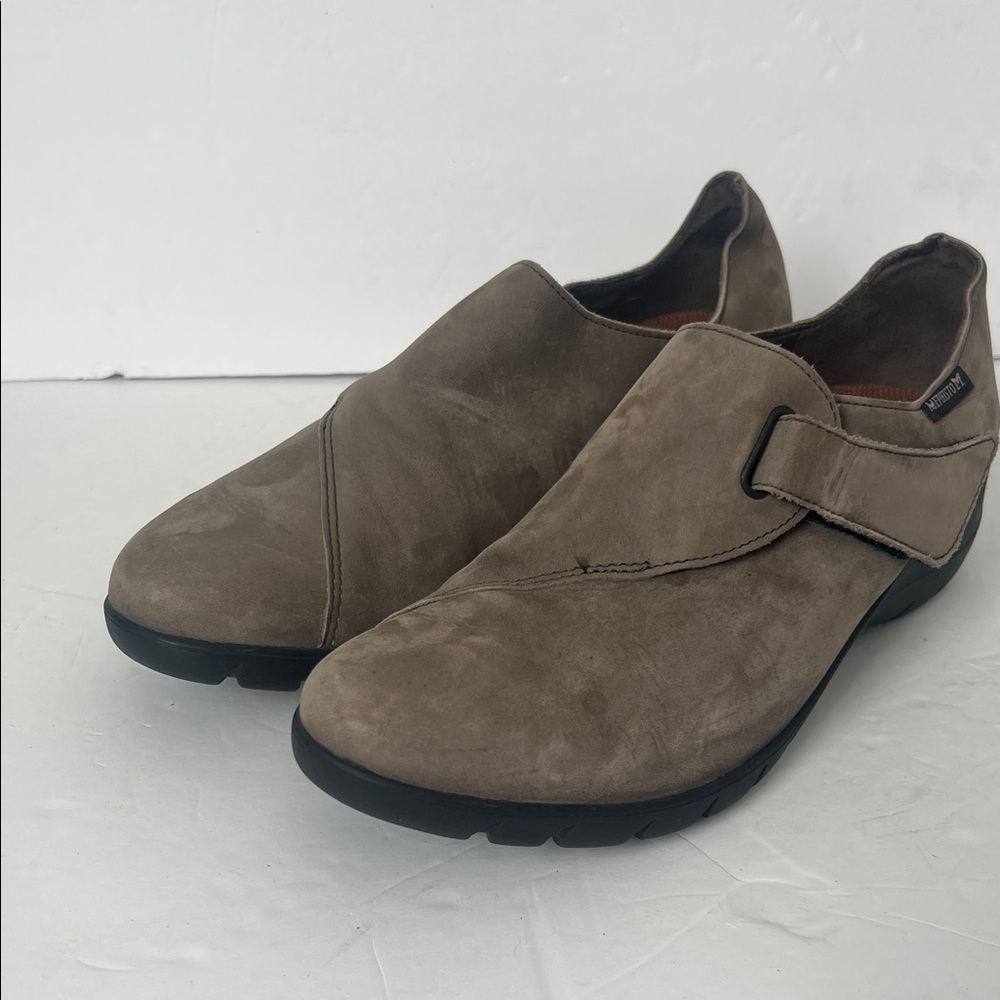 Mephisto Mobils Isalia Taupe Nubuck Comfort Walking Shoes – sz 8.5 🍒